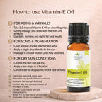 Vitamin E Oil by Vedsun – 100% Pure Tocopherol Oil for Skin, Hair & Daily Care