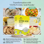 Citric Acid Powder by Vedsun – Natural Cleaning Agent for Home, Kitchen & Appliance Descaling