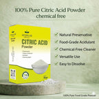 Citric Acid Powder by Vedsun – Natural Cleaning Agent for Home, Kitchen & Appliance Descaling